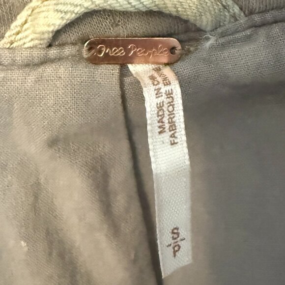 Free People Layered Tie Dye Parka Retail $298 - Picture 5 of 5